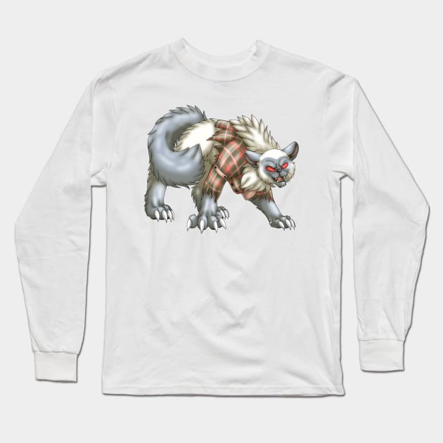 WereCat: Blue Point Long Sleeve T-Shirt by spyroid101